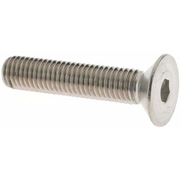 Value Collection - Flat Socket Cap Screw: M10x1.5, 18-8/Austenitic ...