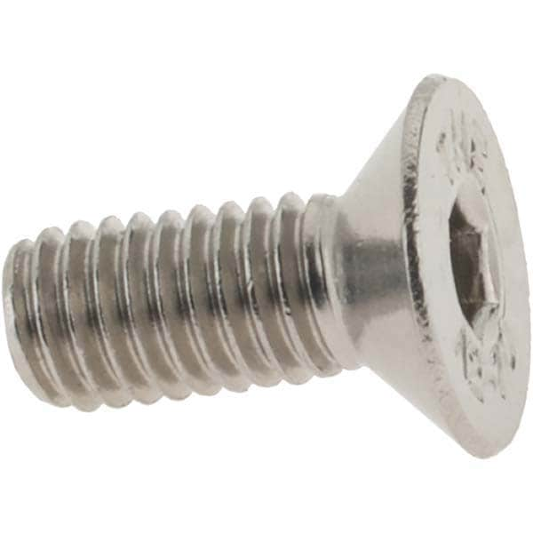 Value Collection - Flat Socket Cap Screw: M5x0.8, 18-8 Stainless Steel ...