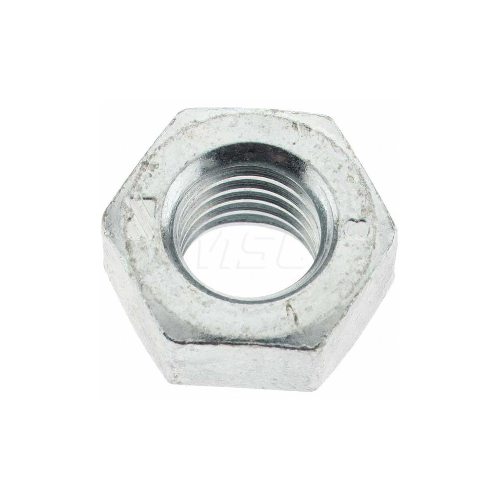 Value Collection Hex Lock Nut Distorted Thread, M8x1.25, Class 8.8