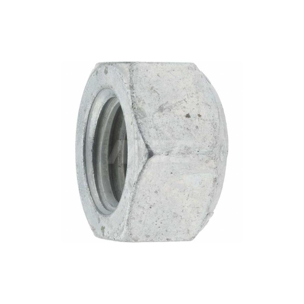 Value Collection Hex Lock Nut Distorted Thread, 5/811, Grade C