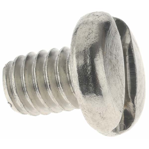 Machine Screw: #8-32 x 1/4", Pan Head, Slotted