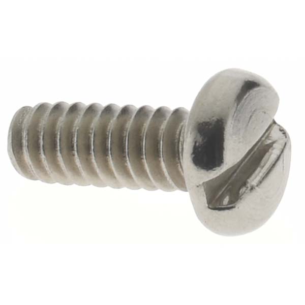 Machine Screw: #6-32 x 3/8", Pan Head, Slotted