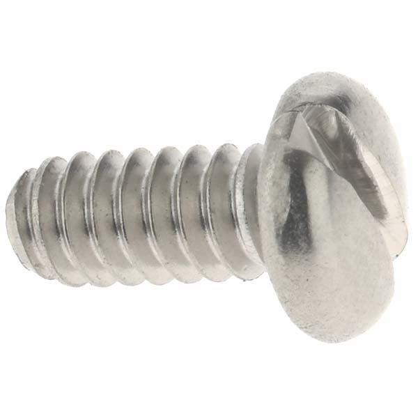 Machine Screw: #4-40 x 1/4", Pan Head, Slotted