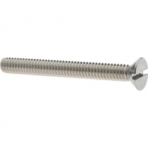 Machine Screw: #12-24 x 2", Flat Head, Slotted