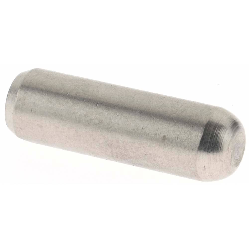 Standard Pull Out Dowel Pin: 5/16 x 1", Stainless Steel, Grade 18-8, Bright Finish