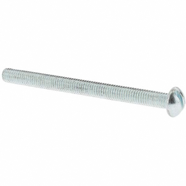 Machine Screw: #10-32 x 2-1/2", Round Head, Slotted