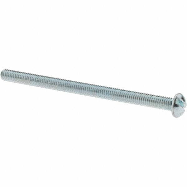 Machine Screw: #10-32 x 3", Round Head, Slotted