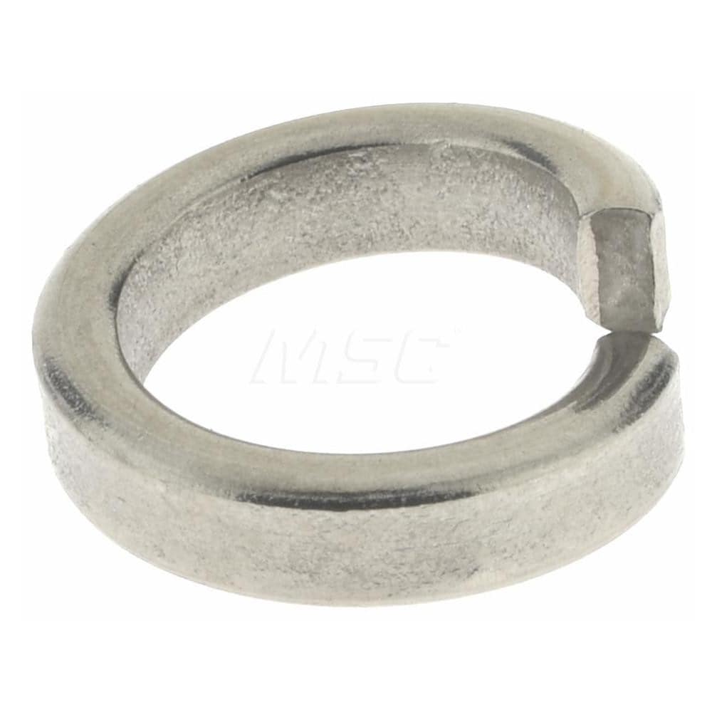 4 Hi-Collar Split Lock Washers Medium Carbon Steel Plain Finish (Quantity: 100 Pcs) - Inside Diameter: #4 Inches
