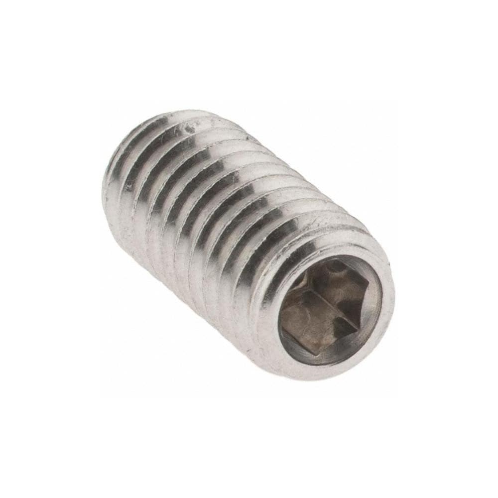 Value Collection - Set Screw: M6 X 1.00 X 12 Mm, Cup Point, Stainless 