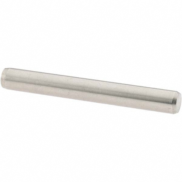 Standard Pull Out Dowel Pin: 5/16 x 2-1/2", Stainless Steel, Grade 18-8, Bright Finish