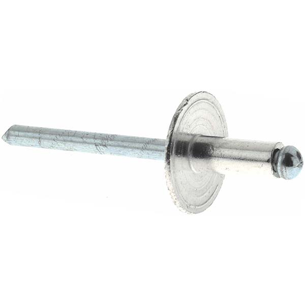 Value Collection - Open End Blind Rivet: Size 64, Large Flange Dome ...
