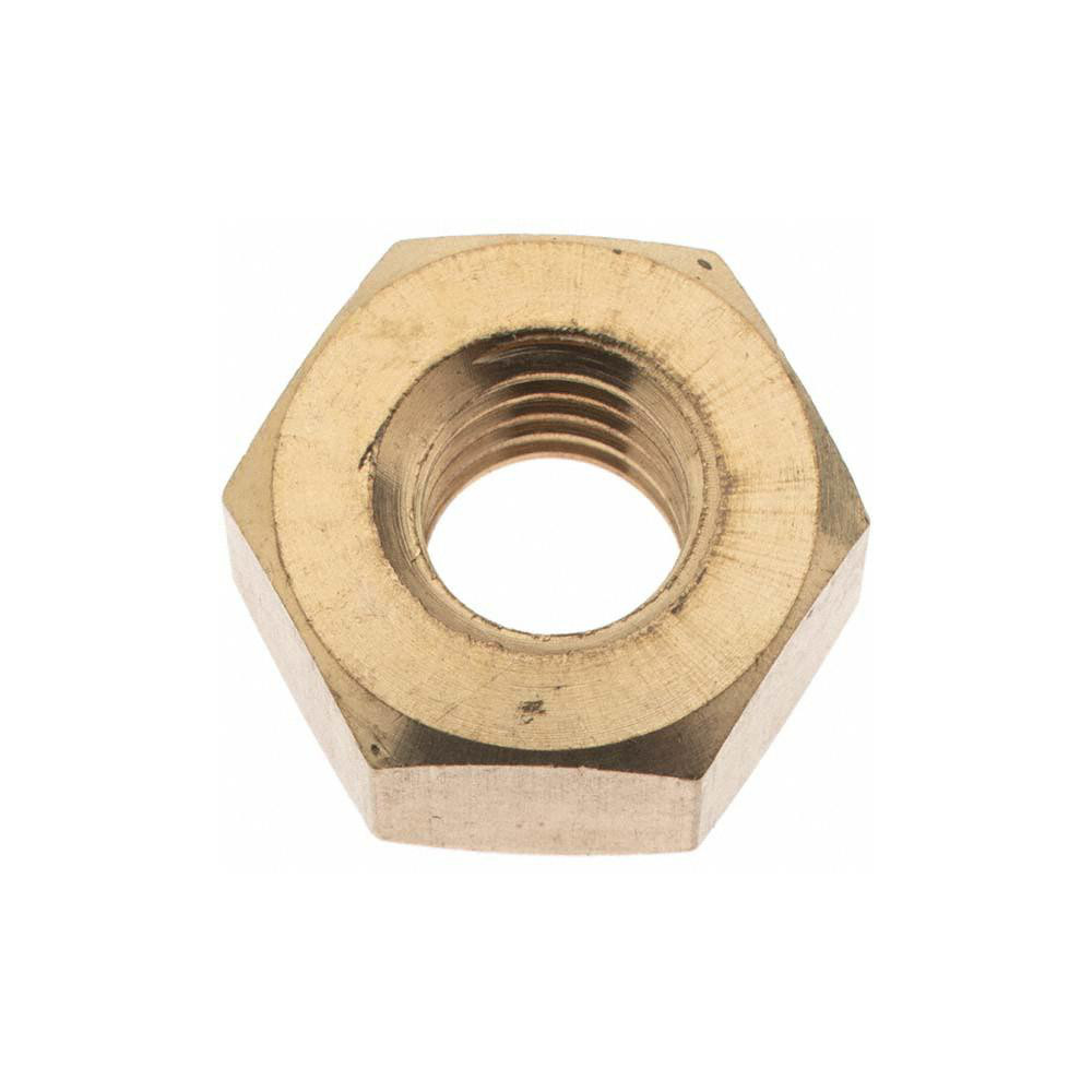 10) 3/8-16 Stainless Steel Hex Nuts 3/8X16 Nut With A 9/16 Hex, Coarse