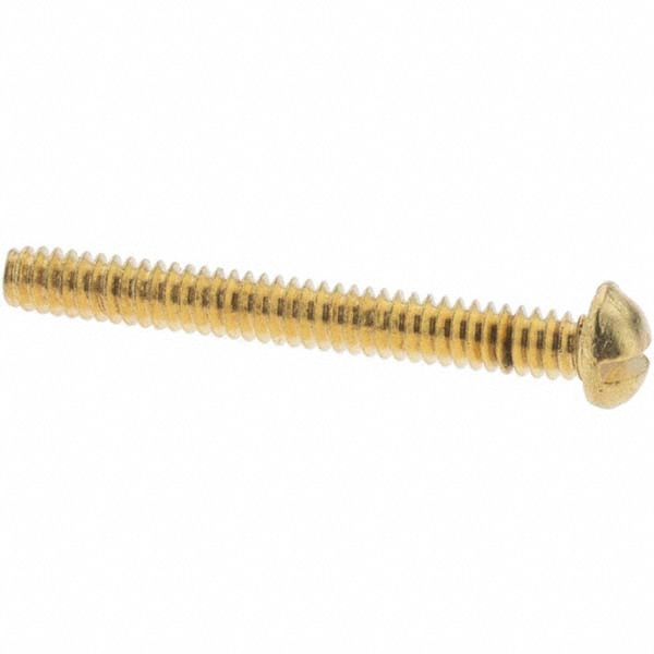 Machine Screw: #4-40 x 1", Pan Head, Slotted
