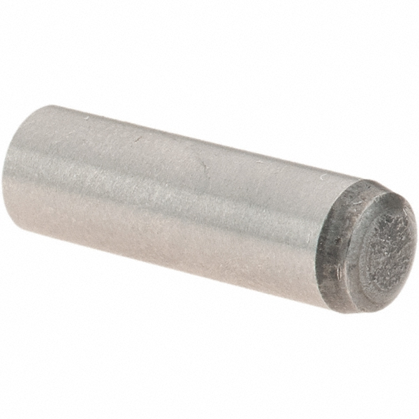 Precision Dowel Pin: 6 x 20 mm, Alloy Steel, Grade 8, Bright Finish