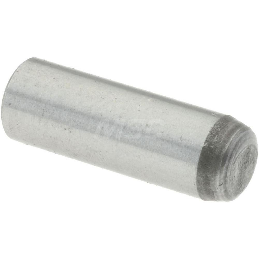 Precision Dowel Pin: 4 x 12 mm, Alloy Steel, Grade 8, Bright Finish