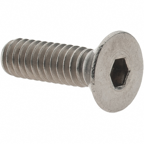 Value Collection - Flat Socket Cap Screw: 1/4-20 x 7/8