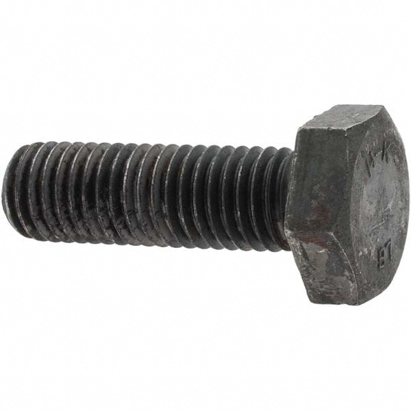 Hex Head Bolt: 5/8-11, 2" Length Under Head, Alloy Steel, Grade B7