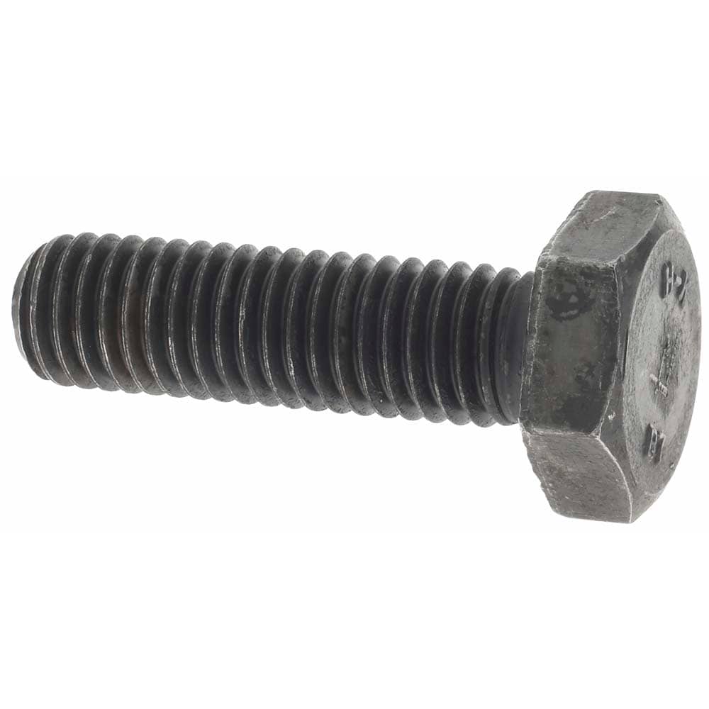Hex Head Bolt: 1/2-13, 1-3/4" Length Under Head, Alloy Steel, Grade B7