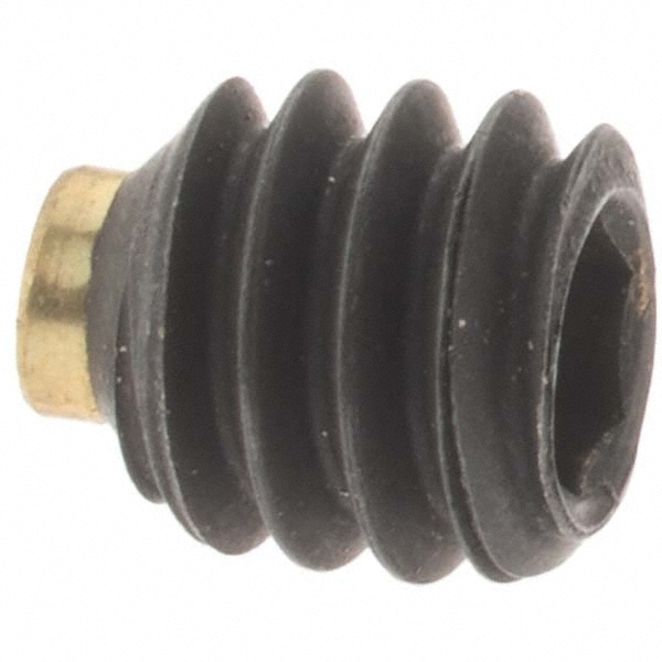 Set Screw: 1/4-20 x 1/4", Soft Tip Point, Alloy Steel, Grade 8