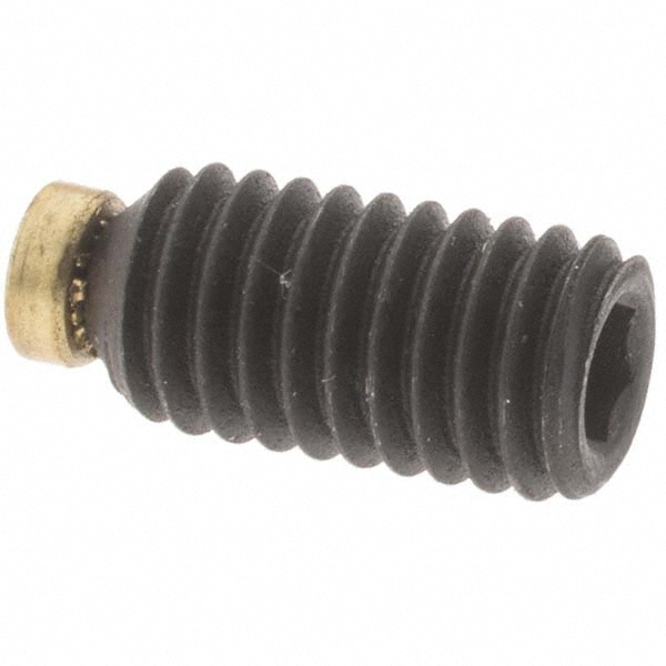 Set Screw: #10-32 x 3/8", Soft Tip Point, Alloy Steel, Grade 8