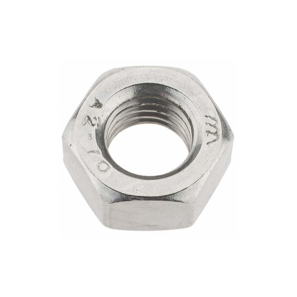 Value Collection Hex Nut M12x1.75, Grade 188 & Austenitic Grade A2