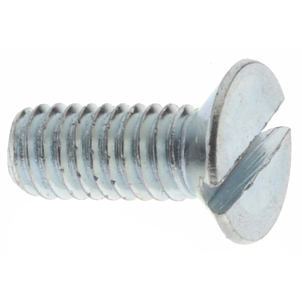 Machine Screw: Flat Head, Slotted