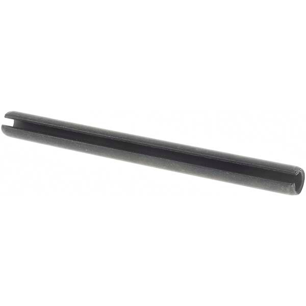 Slotted Spring Pin: 75 mm Long, Steel