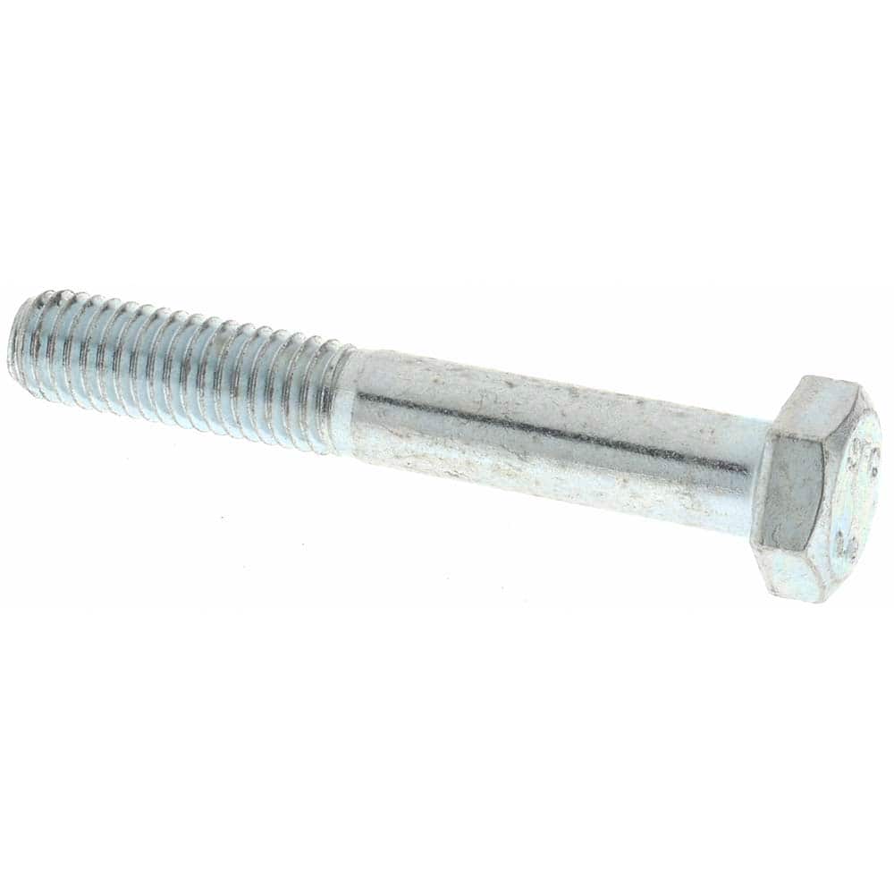 Value Collection Hex Head Cap Screw: M8 x 1.25 x 55 mm, Grade 8.8 Steel,  Zinc-Plated 70994884 MSC Industrial Supply