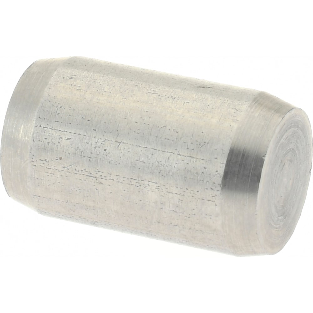 Precision Dowel Pin: 6 x 10 mm, Stainless Steel, Grade 303