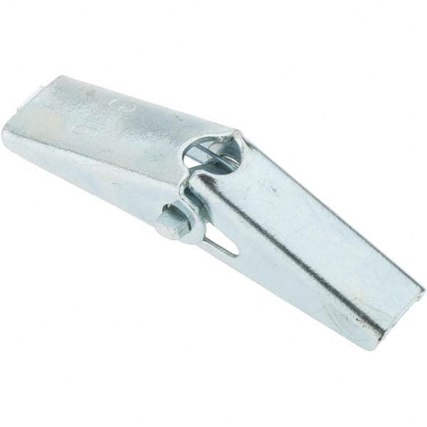 100 Hollow Wall Toggle Nut 1/4-20 Zinc Plated Spring Loaded Wing Anchor 