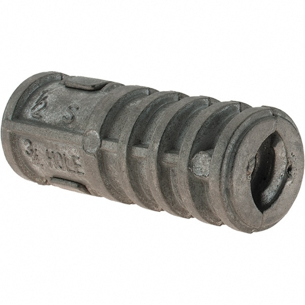 Lag Shield Anchor: 1/2" Dia, 2" Min Embedment