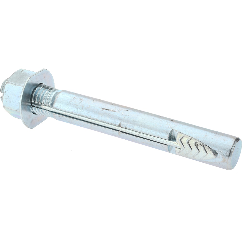Concrete Wedge Anchor: 3/4" Dia, 6" OAL