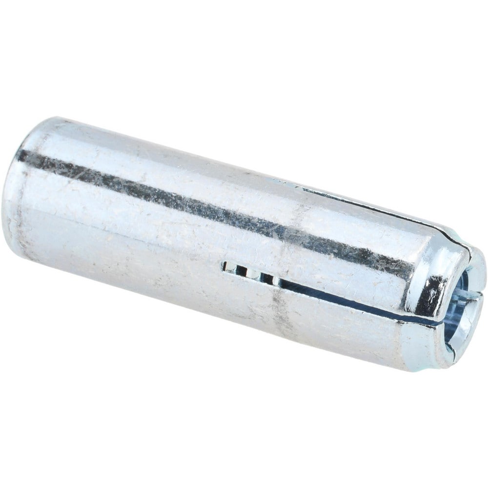 Drop-In Concrete Anchor: 3/8" Dia, 1-9/16" OAL, 1-9/16" Min Embedment, 3/8" Drill