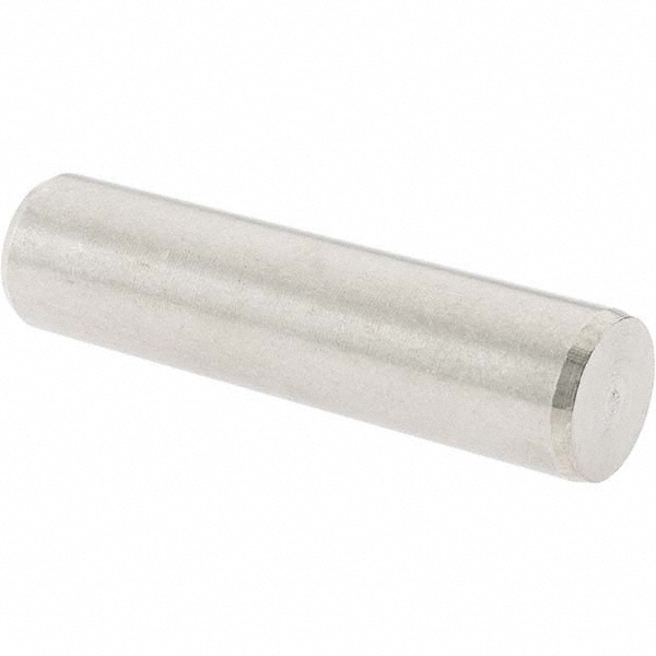 Standard Pull Out Dowel Pin: 3/8 x 1-1/2", Stainless Steel, Grade 18-8, Bright Finish