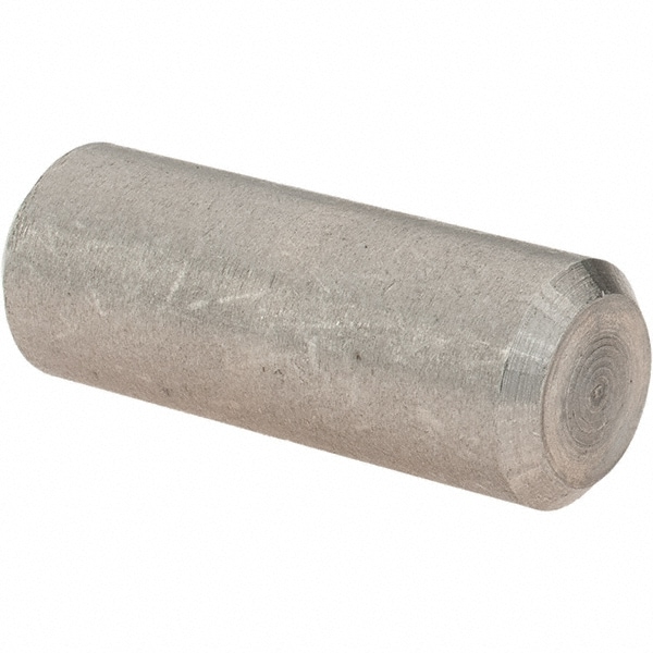 Standard Pull Out Dowel Pin: 3/8 x 1", Stainless Steel, Grade 18-8, Bright Finish
