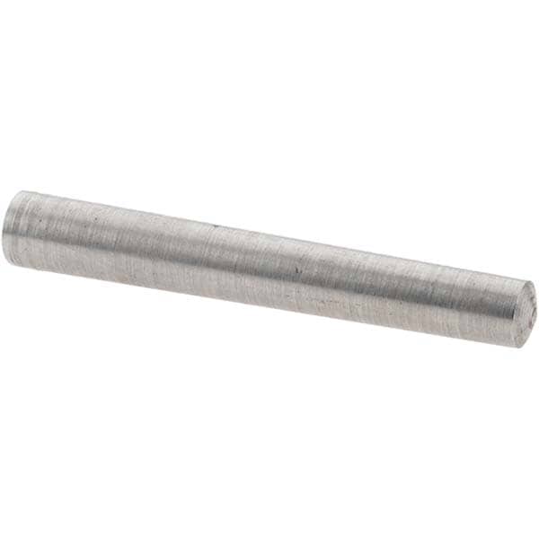 Size 5, 0.2474" Small End Diam, 0.289" Large End Diam, Uncoated Steel Taper Pin
