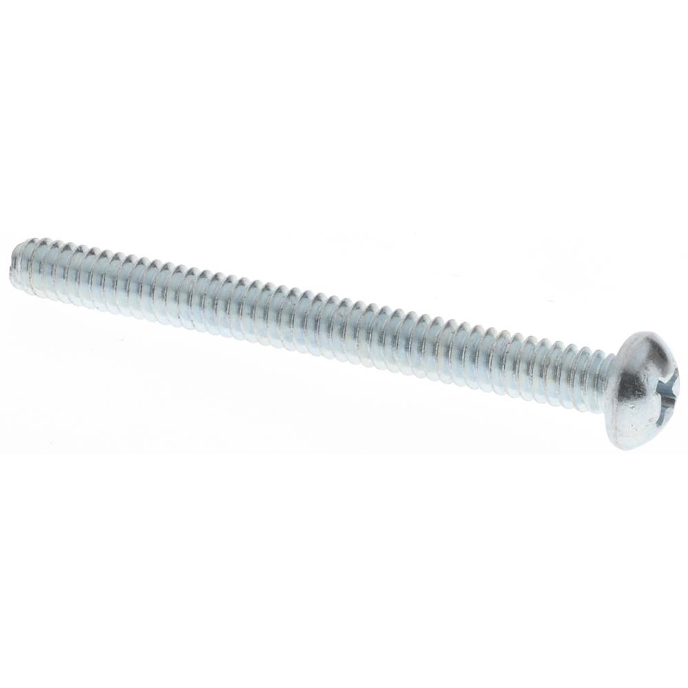 Machine Screw: #10-24 x 2", Round Head, Phillips
