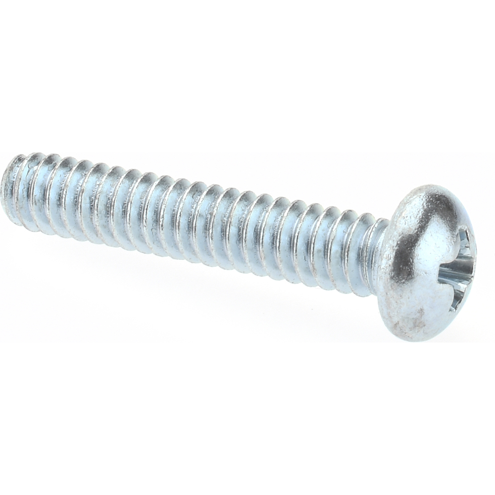 Machine Screw: #10-24 x 1", Round Head, Phillips