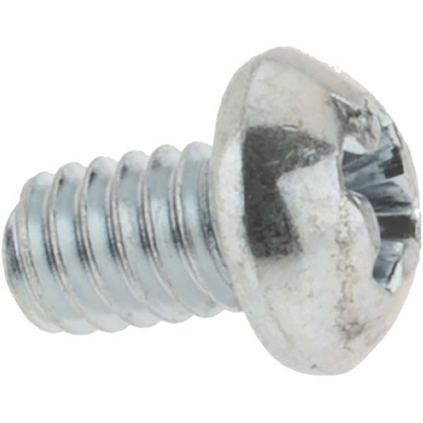 Machine Screw: #8-32 x 1/4", Round Head, Phillips