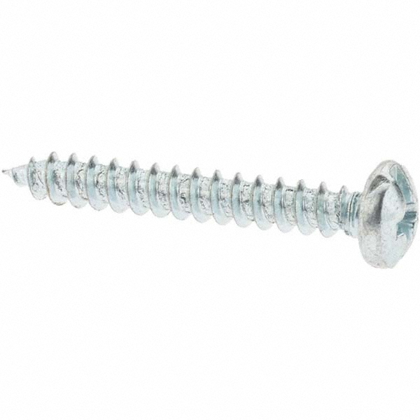 Value Collection Sheet Metal Screw 6, Pan Head, Slotted & Phillips