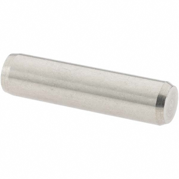 Standard Pull Out Dowel Pin: 5/16 x 1-1/4", Stainless Steel, Grade 18-8, Bright Finish