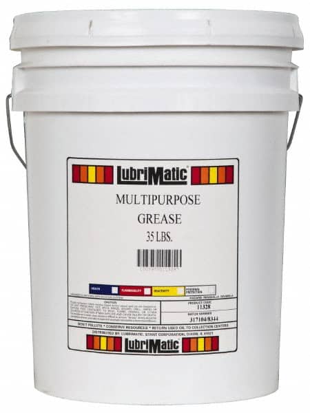 LubriMatic LUBR11328 General Purpose Grease: 35 lb Drum, Lithium 
