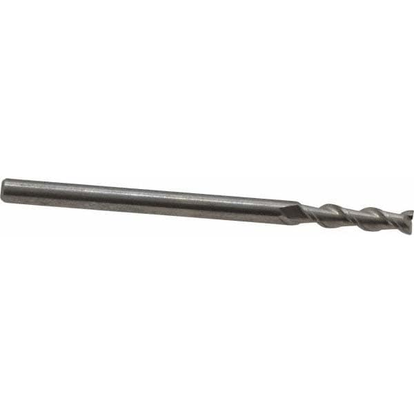 Kennametal 2402999 Square End Mill: 1/8 Dia, 1/2 LOC, 1/8 Shank Dia, 2 OAL, 2 Flutes, Solid Carbide Image