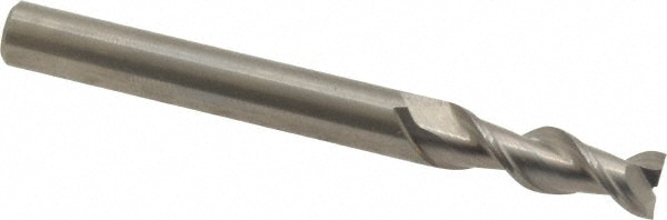 Kennametal 2403001 Square End Mill: 1/4 Dia, 3/4 LOC, 1/4 Shank Dia, 2-1/2 OAL, 2 Flutes, Solid Carbide Image