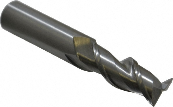 Kennametal 2403014 Square End Mill: 1/2 Dia, 1-1/4 LOC, 1/2 Shank Dia, 3 OAL, 2 Flutes, Solid Carbide Image