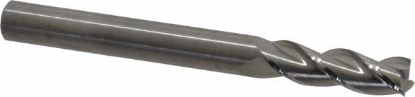 Kennametal 3854632 Square End Mill: 1/4 Dia, 3/4 LOC, 1/4 Shank Dia, 2-1/2 OAL, 3 Flutes, Solid Carbide Image