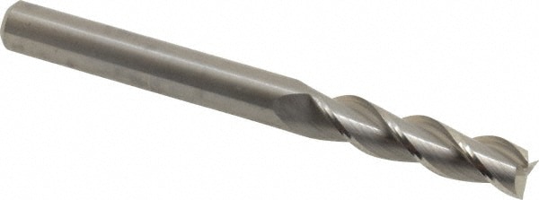 Kennametal 5051941 Square End Mill: 5/16 Dia, 1-1/4 LOC, 5/16 Shank Dia, 3-1/4 OAL, 3 Flutes, Solid Carbide Image