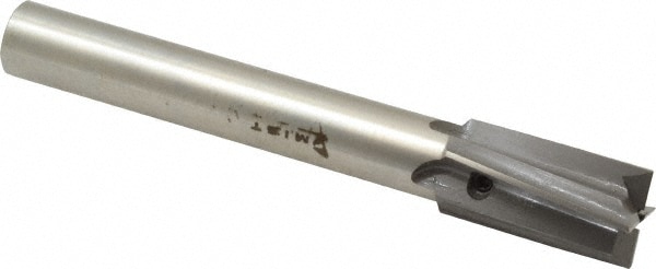 Made in USA MIT-435-13 5/8" Diam, 1/2" Shank, Diam, 4 Flutes, Straight Shank, Interchangeable Pilot Counterbore Image