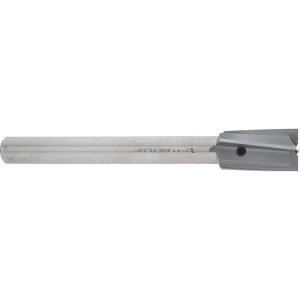 Made in USA MIT-435-17 3/4" Diam, 1/2" Shank, Diam, 4 Flutes, Straight Shank, Interchangeable Pilot Counterbore Image