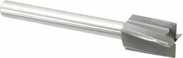 Made in USA MIT-435-22 1" Diam, 1/2" Shank, Diam, 4 Flutes, Straight Shank, Interchangeable Pilot Counterbore Image